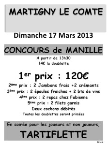Comité des fêtes de Martigny-le-Comte