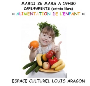 Café parents : « Alimentation de l’enfant » (Saint-Vallier)