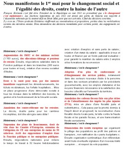 Union Syndicale Solidaires71 et de Solidaires Montceau