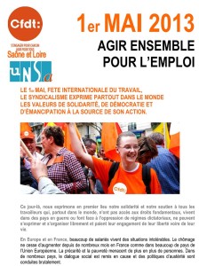 1er mai 2013