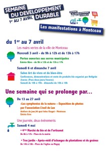 Semaine du développement durable (Montceau-les-Mines)