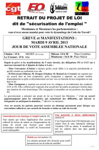 Projet de loi « Sécurisation de l’emploi »