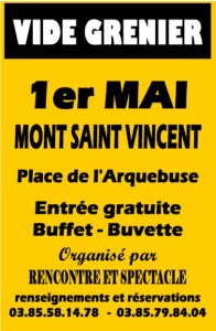 A Mont-Saint-Vincent le 1er mai 2013