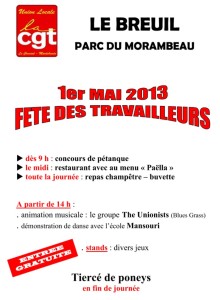 Au Breuil le 1er mai 2013