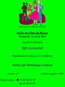 Classes en 1 de Blanzy