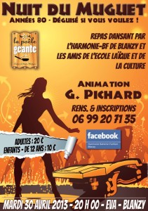 Nuit du Muguet organisé par l’Harmonie-BF de Blanzy et les amis de l’école laïque et de la culture