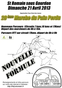 29e marche du pain perdu (Saint-Romain-sous-Gourdon)