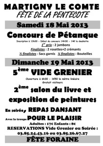 Comité des Fêtes de Martigny-le-Comte