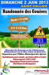 Randonnée des Gouères de l’OMS (Saint-Vallier)