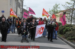 1er mai 2013 à Montceau-les-Mines