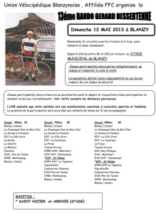 13 ème randonnée Gérard Dessertenne