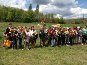 « Tulipes contre le cancer » du lions Club (Montceau-les-Mines)