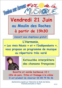 Fête de la musique à Toulon-sur-Arroux
