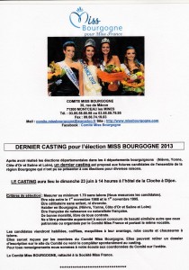 Miss Bourgogne 2013