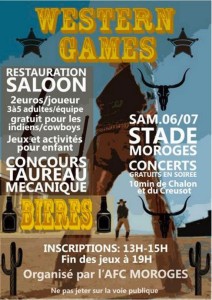 « Western games » à Moroges