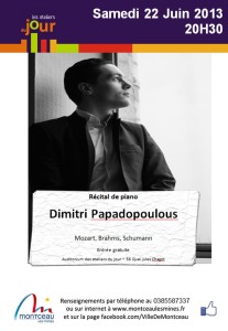 Récital de piano : Dimitri Papadopoulous