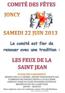 Comité des fêtes de Joncy