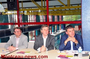 Réunion publique de Christophe Sirugue à Montceau-les-Mines