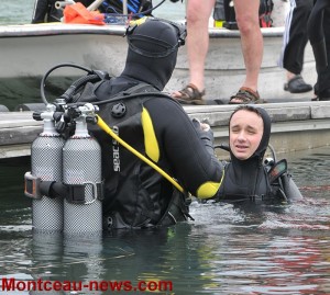Plongée sous-marine au lac des Fouthiaux