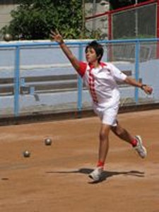 Championnat départemental UNSS de sport boules