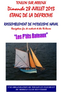 « P’tits Bateaux » à Toulon-sur-Arroux