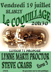 Concert au Coquillage à Blanzy