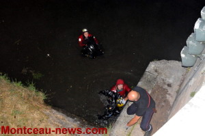 Dans le canal à Blanzy