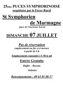 25ème puces symphorinoise