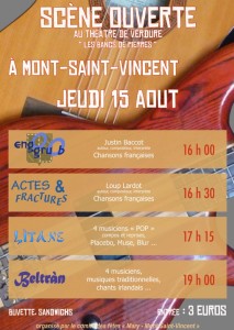 A Mont-Saint-Vincent le jeudi 15 août 2013