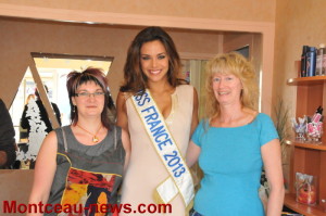 Miss France était ce matin à Montceau-les-Mines