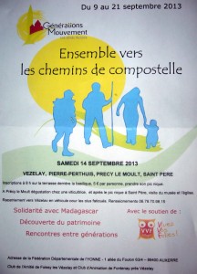 « Ensemble vers les chemins de Compostelle »