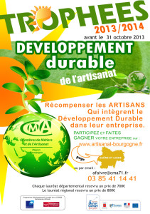 Trophées développement durable de l’artisanat