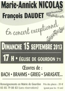 Marie-Annick Nicolas en concert