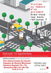 Journée mondiale des premiers secours les 14 et 15 septembre 2013