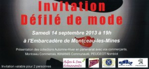Défilé de mode à l’Embarcadère