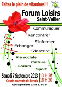 Forum Loisirs (Saint-Vallier)