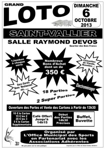 Grand Loto à Saint-Vallier
