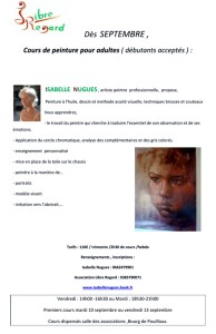 L’Association Libre Regard accueille Isabelle Nugues