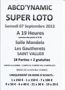 Super loto (Saint-Vallier)