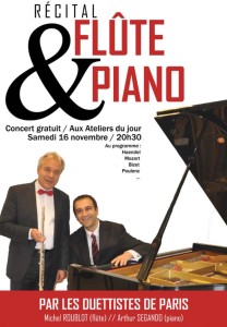 Récital Flûte et Piano (Montceau)