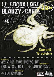Concert au Coquillage à Blanzy
