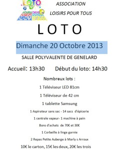 Association Loisirs pour Tous (Génelard)