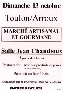 Marché artisanal et gourmand