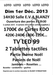 Section masculine de Blanzy Gym