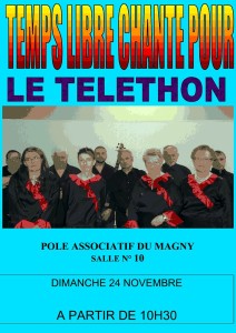 Au profit du Téléthon