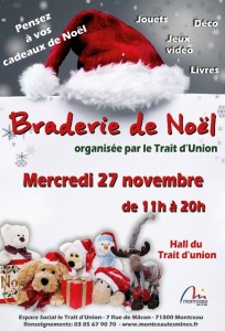 Braderie de Noël du Trait d’union