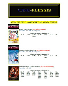 Cinéma Le Plessis (Montceau)