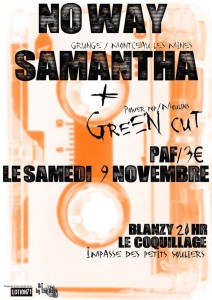 Concert au Coquillage à Blanzy