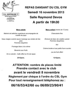 CSL gymnastique (Saint-Vallier)