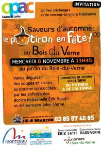 Jardin partagé saveurs automne